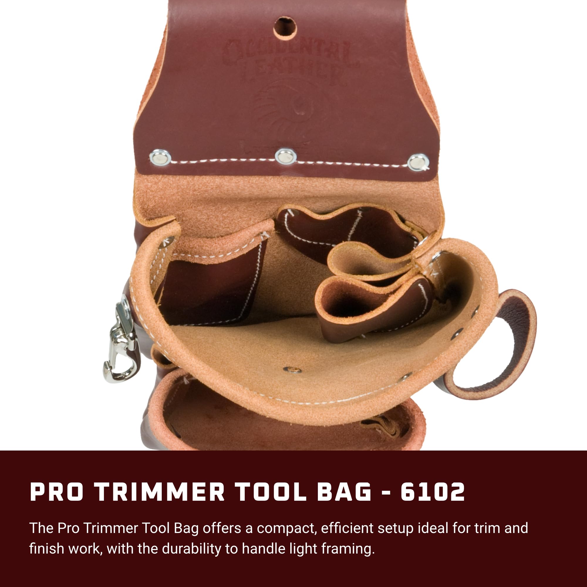 Occidental Leather Pro Trimmer Tool Bag - 9 Pockets & Tool Holders Occidental Leather Pro Trimmer Tool Bag - 9 Pockets & Tool Holders